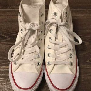 White High-Top Converse